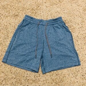 lululemon Soft Jersey Short 5” Men's XS Heathered Blue Athletic Stretch Lounge